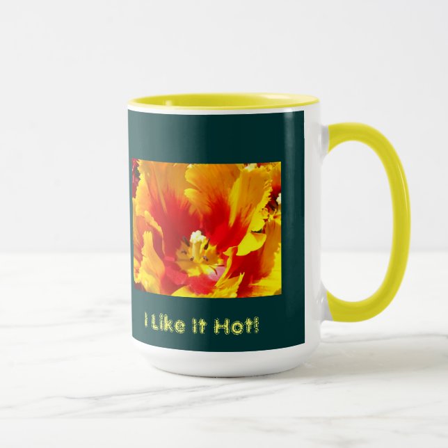 Eu Gosto Quente! Canecas de Café presentes Tulipas (Direita)