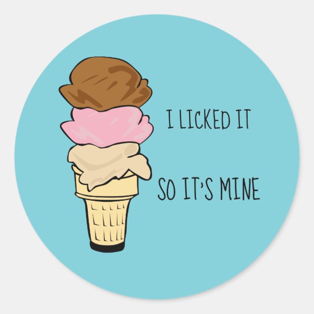 Eu lambi os adesivos (Frente)