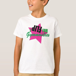 Eu lanço para a camisa das meninas T da ginástica