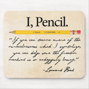 Eu, lápis Leonard li Mousepad