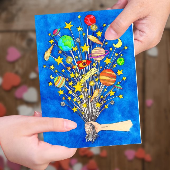 Eu lhe darei o cartão da lua e das estrelas (Criador carregado)