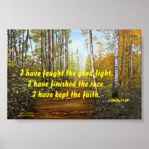 EU LUTEI COM A BOA POSTER DE LUTA