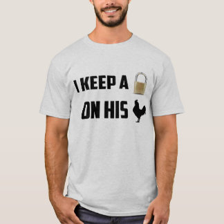 Eu mantenho-o fechado na camisa da castidade