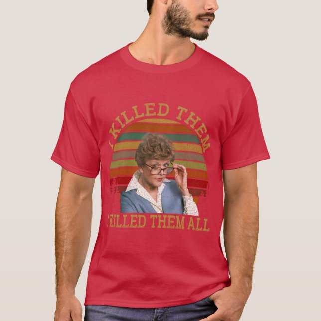 Eu Matei Todos Eles Murder She Wrote Camiseta Jess (Frente)