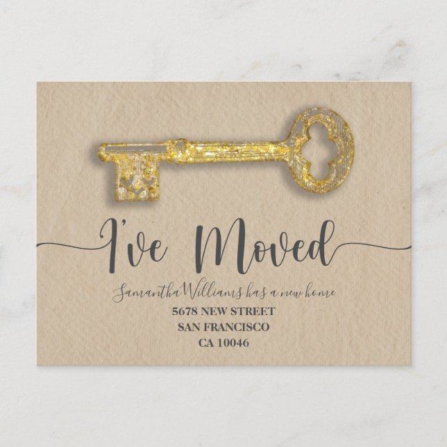 Eu movi o anúncio de mudança da chave Kraft. (Frente)