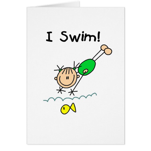 Eu nado o cartão (Frente)