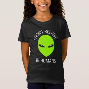 Eu Não Acredito em Humanos Camiseta