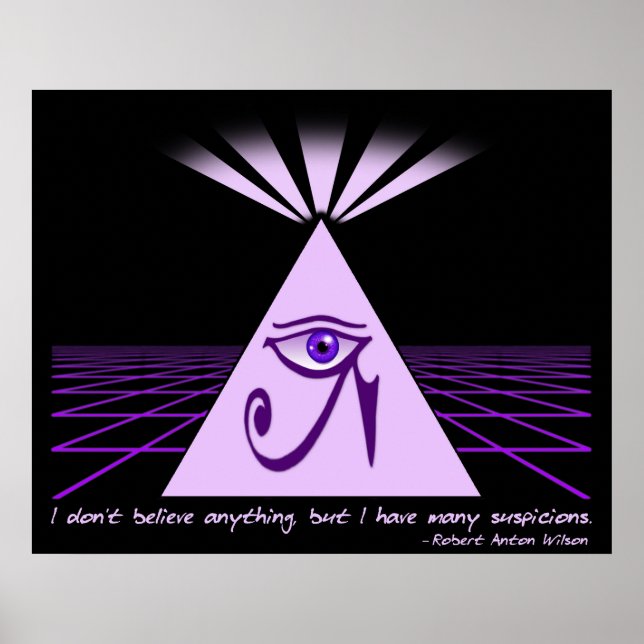 eu não acredito em nada Poster (Frente)