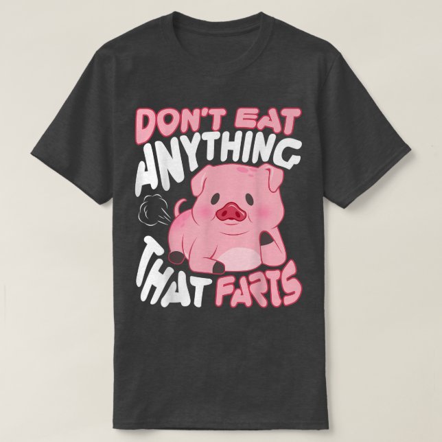 Eu não como nada que seduza a camiseta vegetariana (Frente do Design)