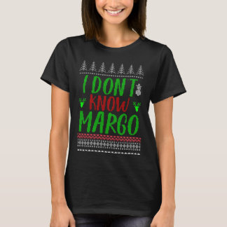 Eu não conheço a Camisa de Natal Margo