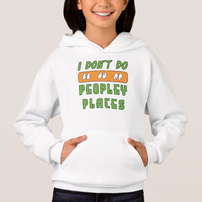 Eu não faço Lugares Cheios de Gente (Frente)