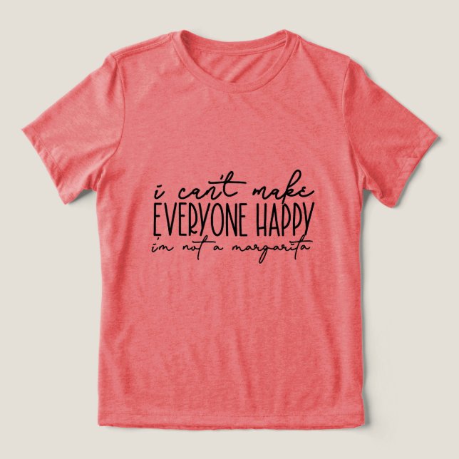 EU NÃO POSSO FAZER TODOS FELIZES (Design frontal)