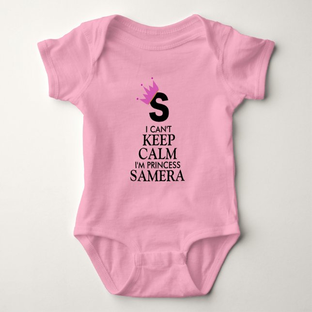 Eu não posso MANTER A CALMA, mim sou camisas (Frente)
