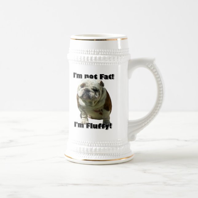 Eu não sou caneca de cerveja gorda da cerveja do (Direita)