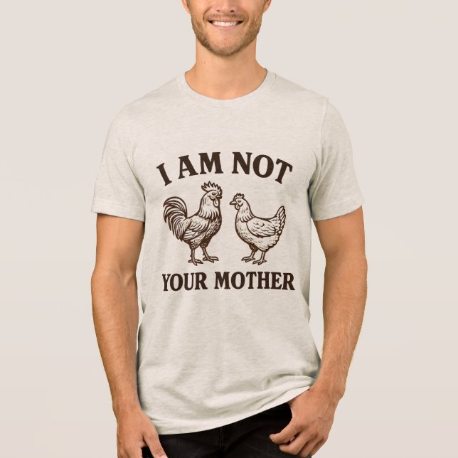 Eu não sou sua galinha mãe e galo (Frente)