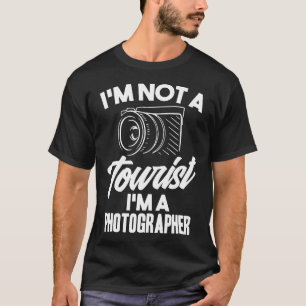 Eu não sou um turista, sou uma camiseta engraçada