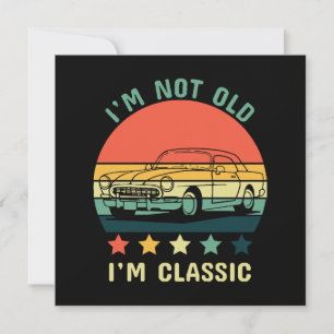 Eu não sou velho Eu sou clássico