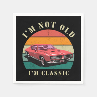 Eu não sou velho, sou guardanapo clássico