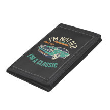 Eu não sou velho, sou um Carro vintage clássico