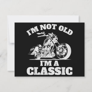 Eu não sou velho sou um clássico - Dia de os pais 