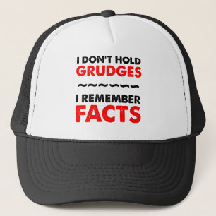 Eu não tenho Grudges Engraçado Boné de Bola Engraç