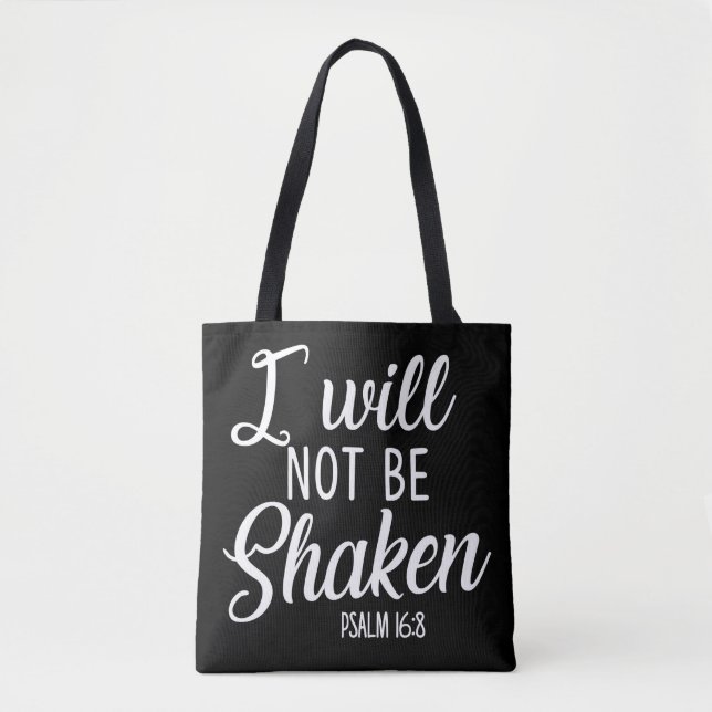 Eu Não Vou Ser Shaken Bolsa (Frente)