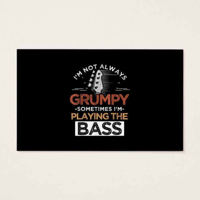 Eu nem sempre estou rabugento, às vezes, estou toc (Frente)