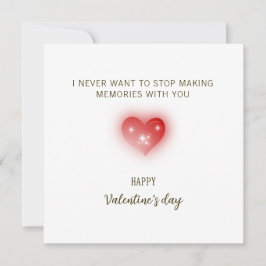 Eu Nunca Quero Parar de Fazer Memórias Com Você