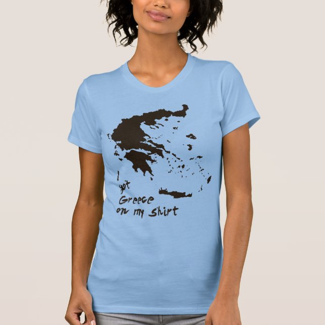 Eu obtive a graxa da piscina em minha camisa (Frente)