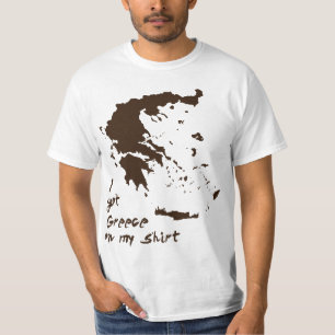 Eu obtive a graxa da piscina em minha camisa