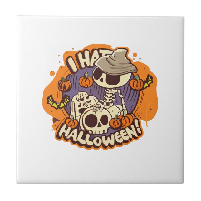 eu odeio o halloween (Frente)