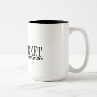 Eu olhei para ocupar Wallstreet na tevê - caneca