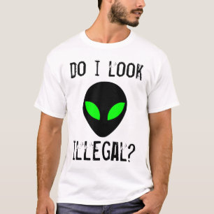 Eu olho ilegal? Camisa