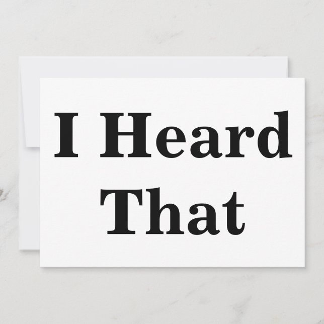 Eu Ouvi Esse Sinal (Frente)