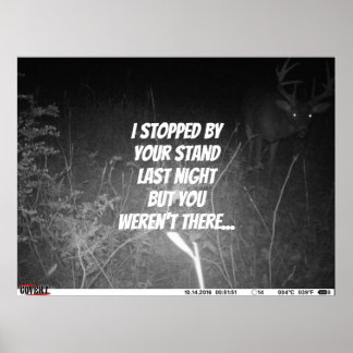 Eu parei na sua poster