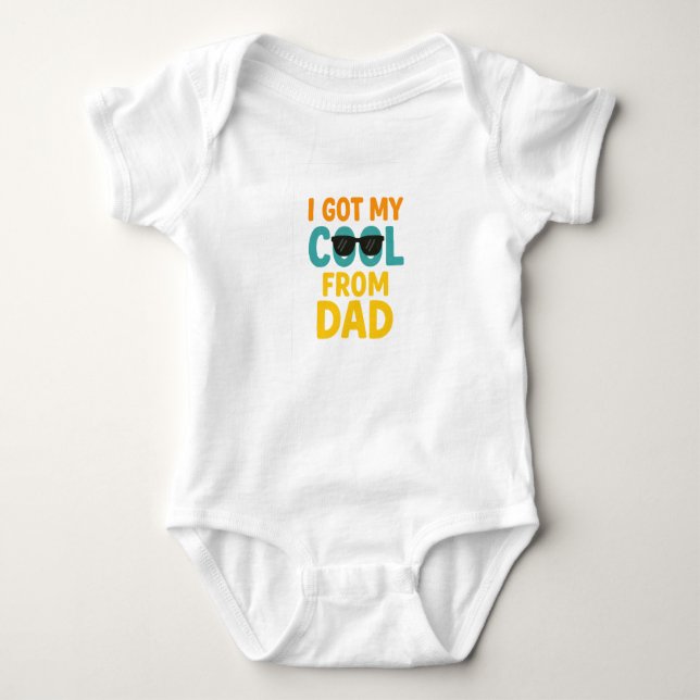 Eu Peguei Meu Estilo do Papai – Camiseta Infantil  (Frente)