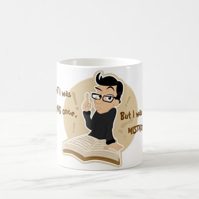 EU PENSEI a caneca (Centro)