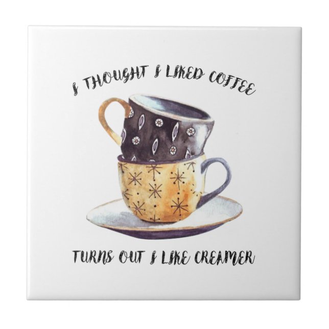 Eu Pensei Que Gostava De Café. (Frente)