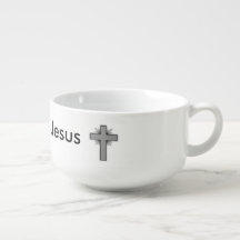 Eu pertenço à caneca da sopa de Jesus