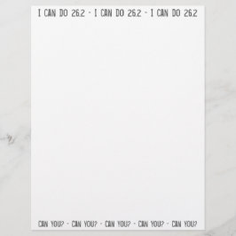 Eu posso fazer 26.2 — Você pode?