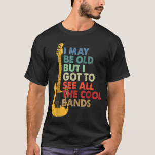 Eu Posso Ser Velho Tambor De Violão De Camisa Joga