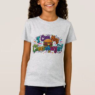 Eu Posso Ter Hambúrguer de Queijo? – Camiseta Dive