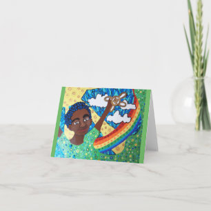 Eu posso ver claramente agora o cartão