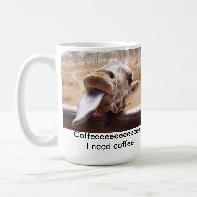 Eu preciso a caneca de café (Esquerda)