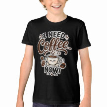 Eu Preciso de Café Agora Presente Divertido para A
