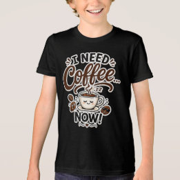 Eu Preciso de Café Agora Presente Divertido para A