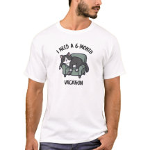 Eu Preciso de uma Camiseta Divertida de Gato de Fé