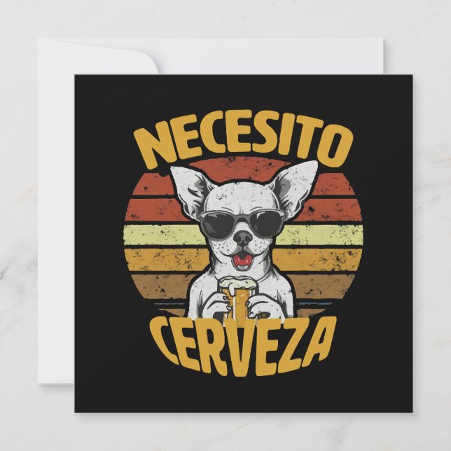 EU PRECISO DE UMA CERVEJA DE CHIHUAHUA FOFA (Frente)