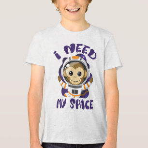 Eu Preciso do Meu Macaco Astronauta Infantil Espac
