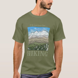 Eu preferencialmente a camiseta HIKING